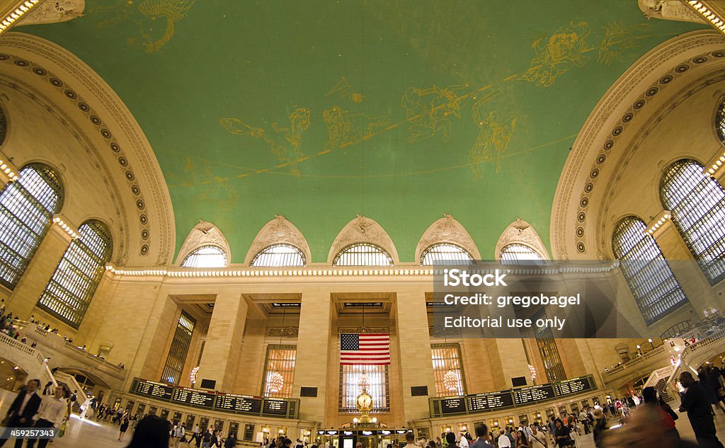 Olho vista do Grand Central Terminal de Nova York - Foto de stock de Atlântico Central EUA royalty-free