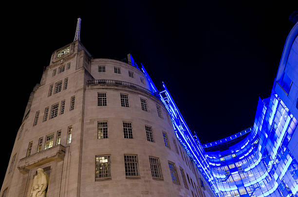 BBC Broadcasting house, London stock photo