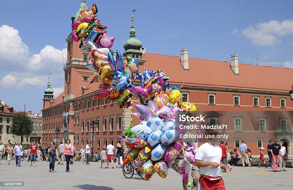 Замок площади в Варшаве - Стоковые фото Архитектура роялти-фри