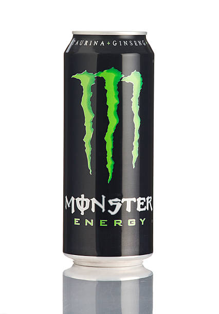 Monster energy soft drink. "Barcelona, Spain - October 30, 2012: Can of Monster Energy soft drink for Spanish market." monster energy stock pictures, royalty-free photos & images