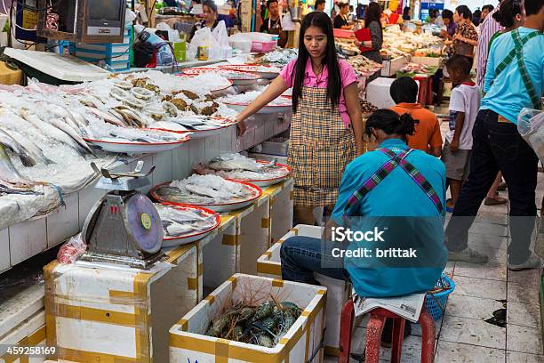 O Picco Kor Farmers Market Di Bangkok - Fotografie stock e altre immagini di Adulto - Adulto, Arrangiare, Asia