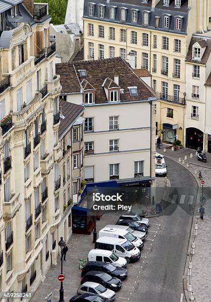 Rua De Paris - Fotografias de stock e mais imagens de Café - Edifício de Restauração - Café - Edifício de Restauração, Exterior de edifício, França