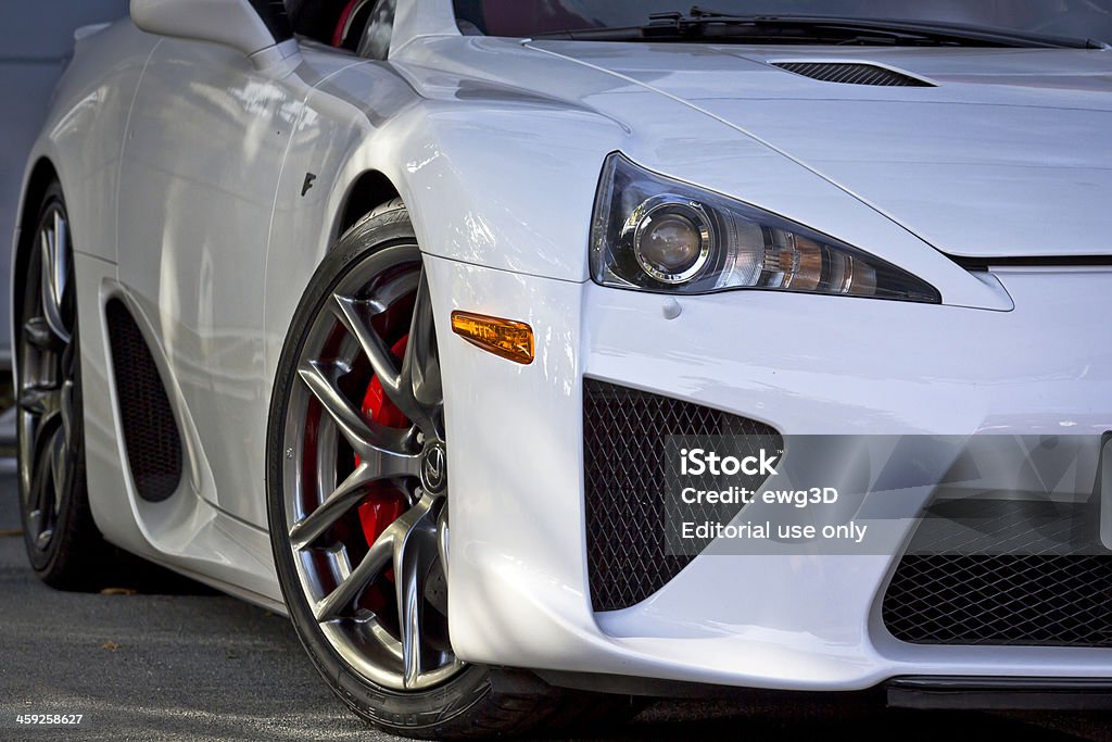 El deporte coche Lexus LFA - Foto de stock de Coche de Prestigio libre de derechos