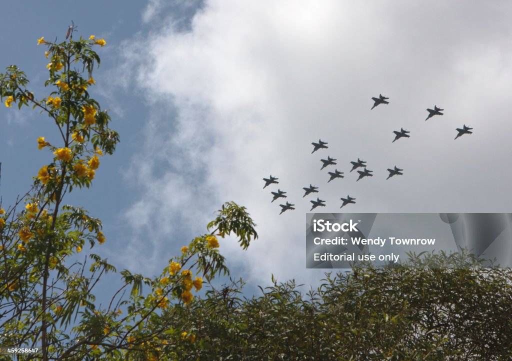 Harrier Jets em Formação - Royalty-free Ao Ar Livre Foto de stock