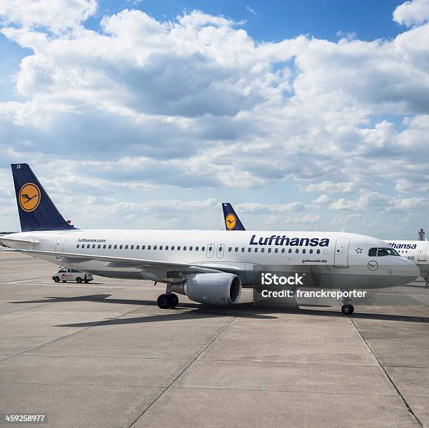 Lufthansa 비행기 에어버스 전에 떠나라 0명에 대한 스톡 사진 및 기타 이미지 - 0명, Lufthansa, 고정됨