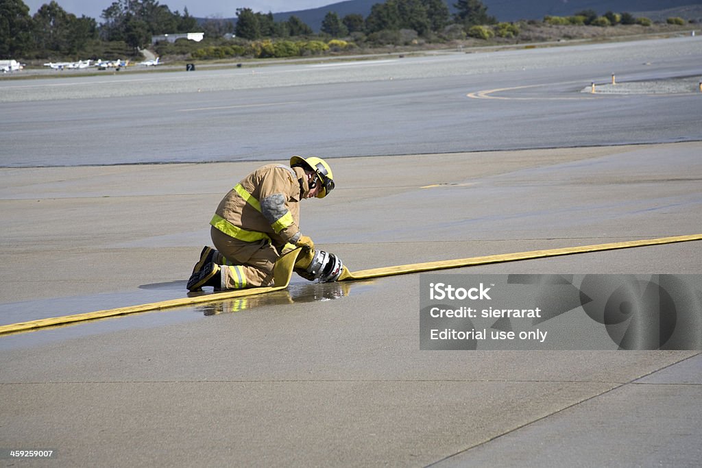 Fire Fighter - Lizenzfrei BOS-Ausrüstung Stock-Foto