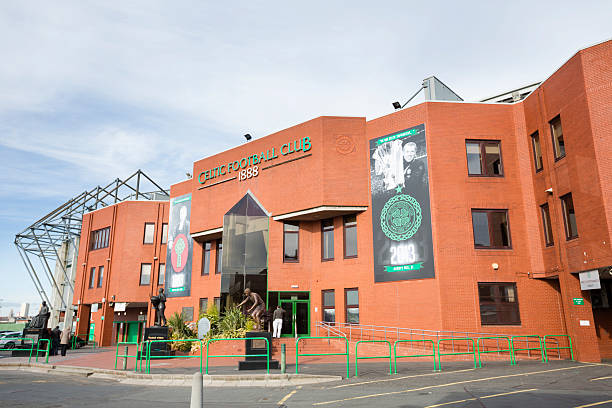 celtic park stadium, à glasgow - celtic fc photos et images de collection