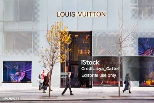 Louis Vuitton store on 5th Avenue, Midtown Manhattan, New York