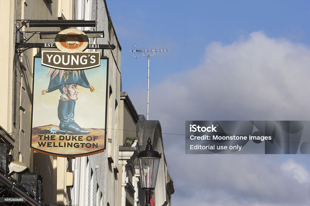 Duque de Wellington Pub em Notting Hill, Londres - Royalty-free Ao Ar Livre Foto de stock