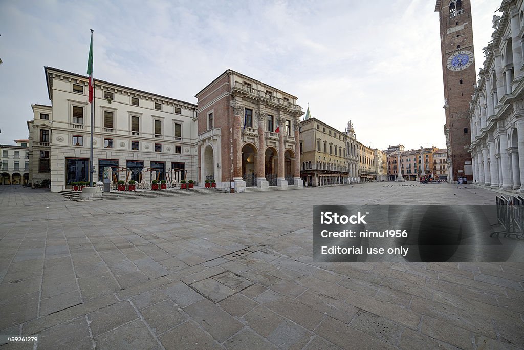 Campo dei Signori (площадь of Lords). Виченца-Италия. - Стоковые фото Арка - архитектурный элемент роялти-фри