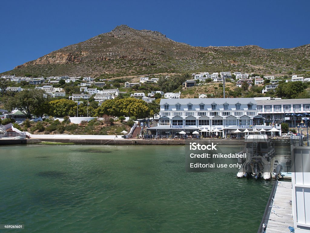 Simon's town harbour - Lizenzfrei Anhöhe Stock-Foto