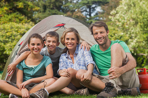 istock Happy family posing together 459262439