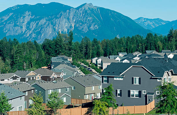 istock New housing development in foothills of mountains 459266681