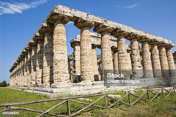 Tempio Romano - Fotografie stock e altre immagini di Antica civiltà - Antica civiltà, Antico - Vecchio stile, Architettura