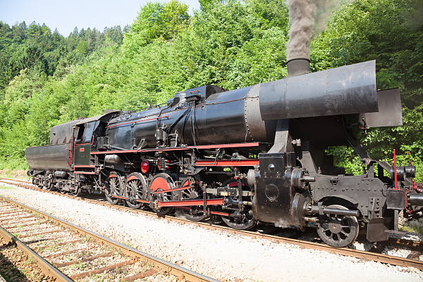 istock old fashioned steam train in slovenia 459268119