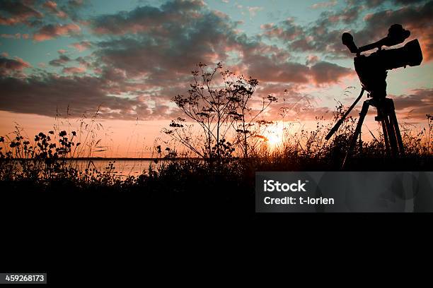 Filming Outdoors Stock Photo - Download Image Now - Awe, Back Lit, Color Image