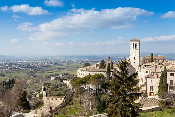 istock View from a terrace in Assisi, Umbria, Italy 459269799