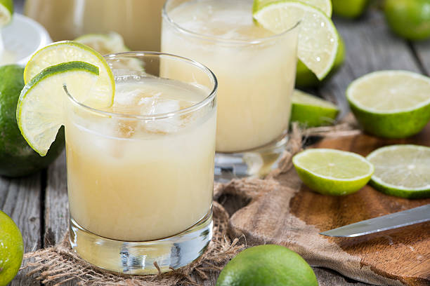 istock Glass filled with Lime Juice 459274239