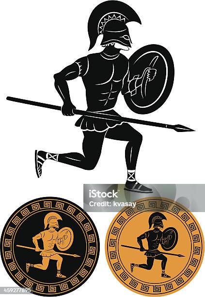 Gladiatorki - Stockowe grafiki wektorowe i więcej obrazów Amfora - Amfora, Antyczny, Antyki