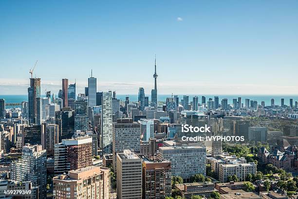 Scenic View Of Downtown Toronto Stock Photo - Download Image Now - Architecture, Autumn, Awe