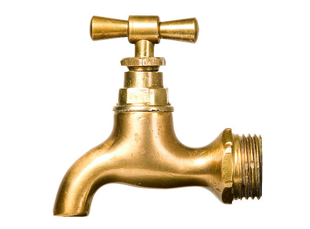istock Golden vintage tap 459281757