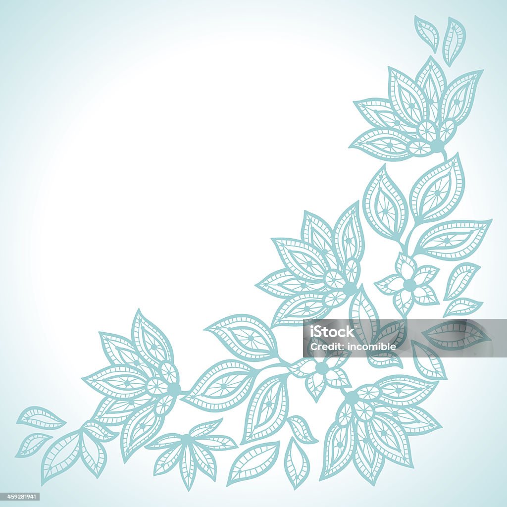 Delicate lace background, abstract ornament. Antique stock vector