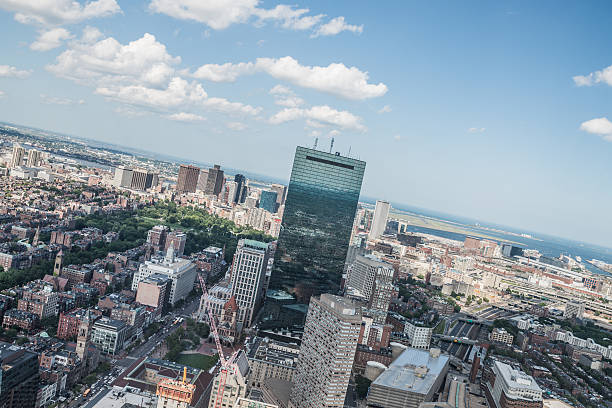 istock Cityscape view of downtown Boston 459282087
