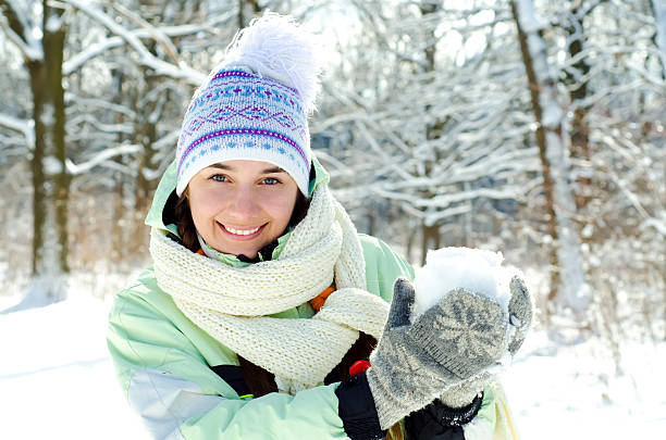 istock woman in winter 459286657
