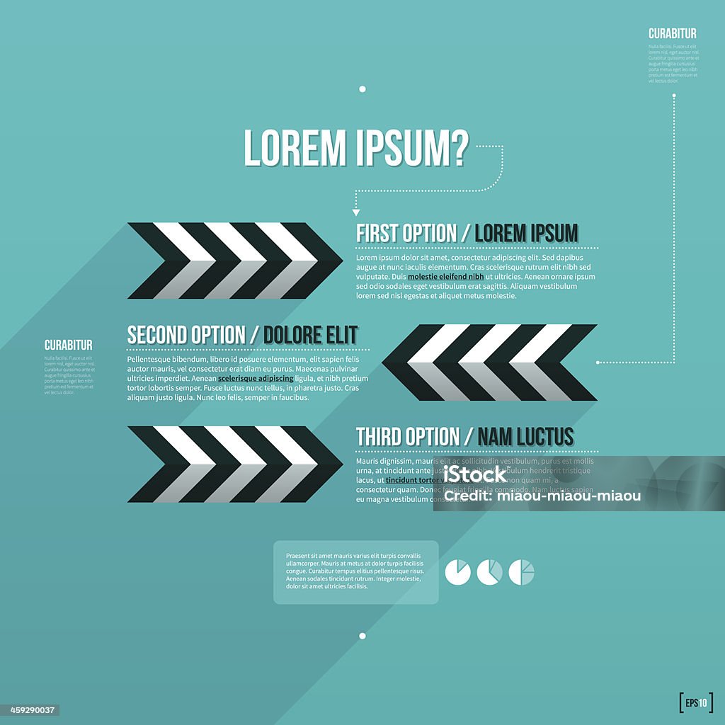 Abstract Infographics Banner Design Stock Illustration - Download Image ...
