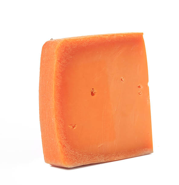 istock Piece of holand cheese. 459291225