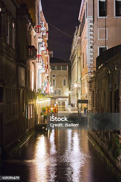 Venedig Bei Nacht Stockfoto und mehr Bilder von Architektur - Architektur, Aussicht genießen, Außenaufnahme von Gebäuden