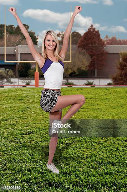 Cheerleader Stock Photo - Download Image Now - Activity, Adult, Aerobics