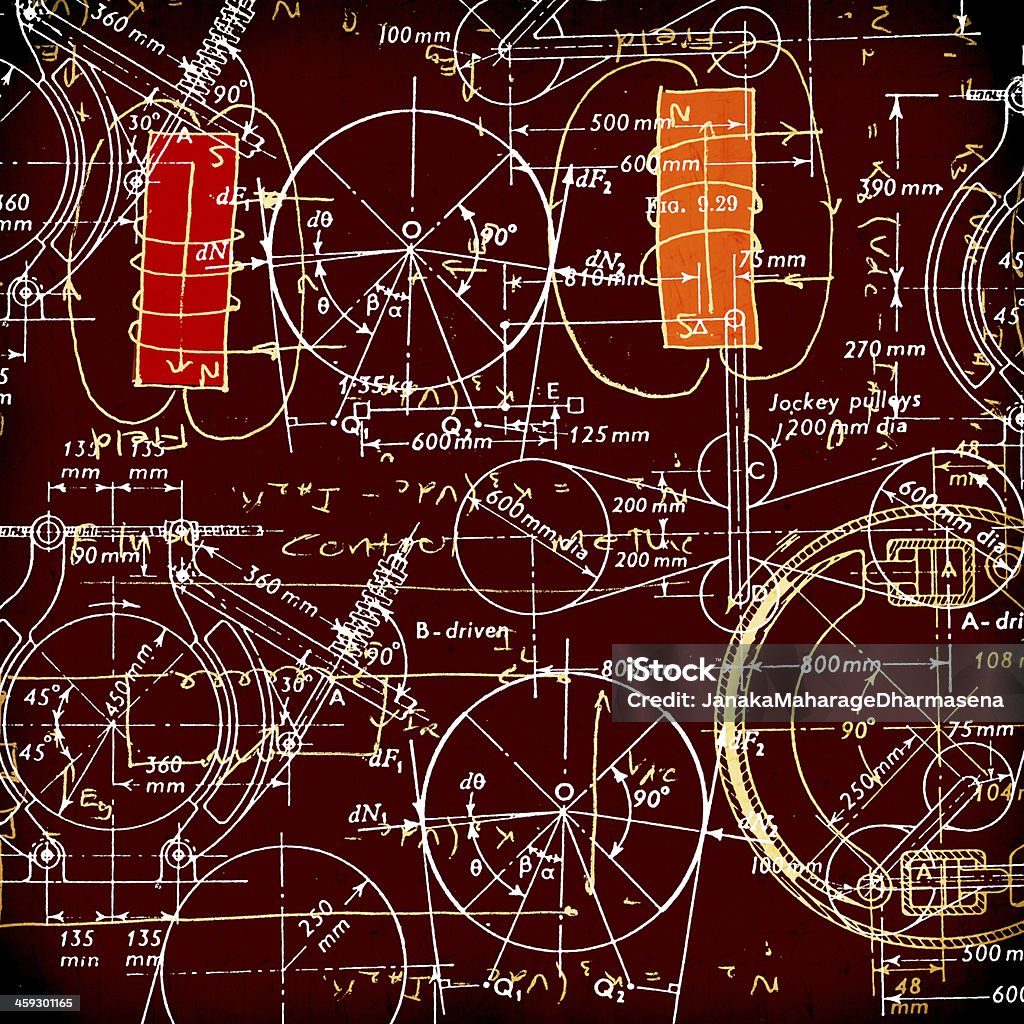 Area Calculation Math Background Mathematical Background Stock Illustration - Download Image Now ...
