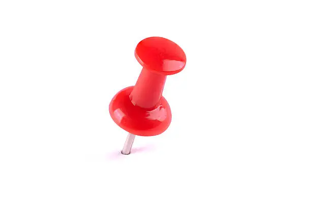 Red Push Pin