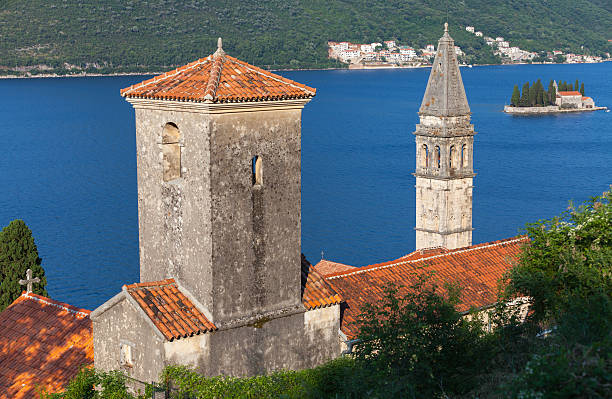istock Ancient Churches in Perast town. Kotor Bay, Montenegro 459303619