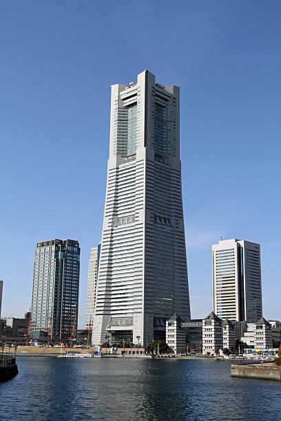 yokohama w japonii, landmark tower - mm21 zdjęcia i obrazy z banku zdjęć