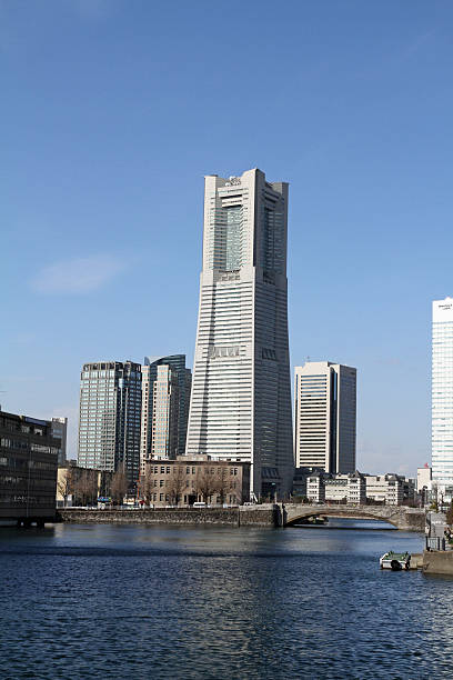 yokohama w japonii, landmark tower - mm21 zdjęcia i obrazy z banku zdjęć