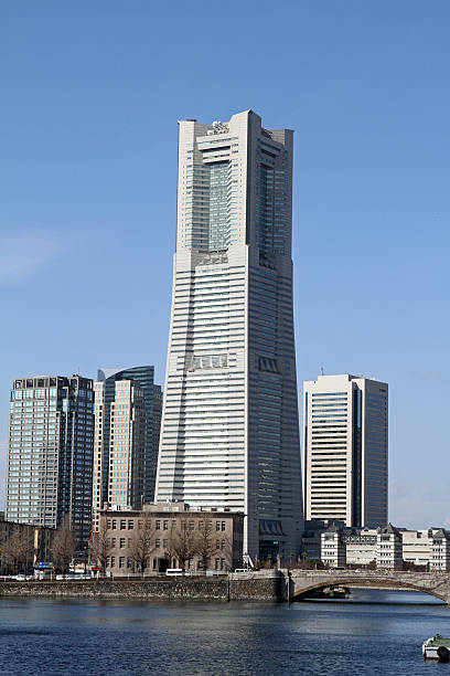 Yokohama Landmark Tower in Japan Yokohama Landmark Tower in Japan mm21 stock pictures, royalty-free photos & images