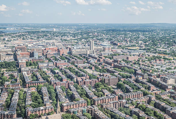 istock Cityscape view of downtown Boston 459315343