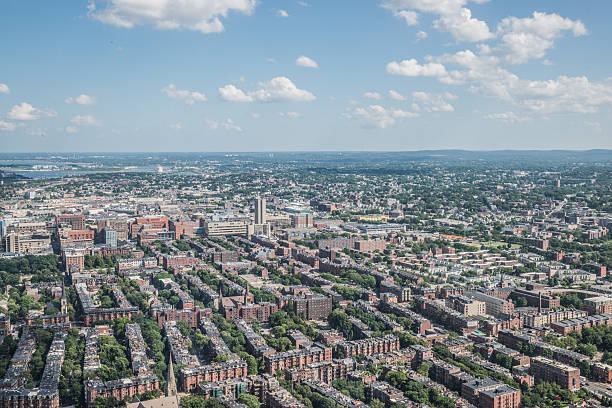 istock Cityscape view of downtown Boston 459315399