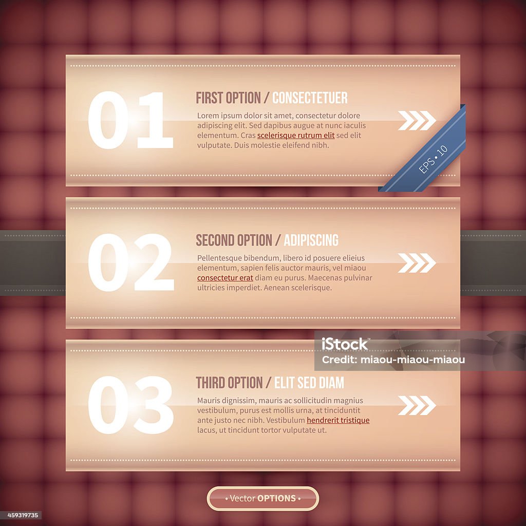 Vector Infographics Abstract Banner Template Design Stock Illustration ...