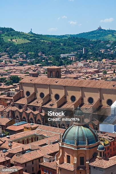 Panoramic View Of Bologna Emiliaromagna Italy Stock Photo - Download Image Now - Alley, Ancient, Architecture