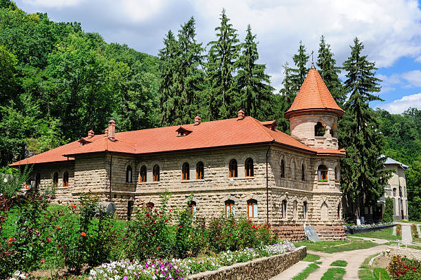 Kosmaj, Rogaca, Belgrade District, Serbia. September 12, 2024. The Tresije Serbian Orthodox Monastery in Kosmaj.