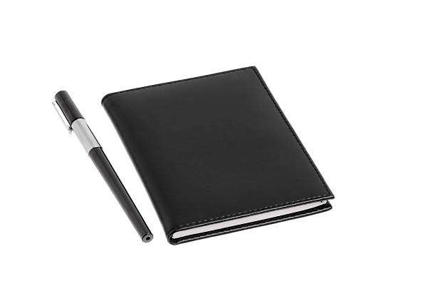 ブラック、ノートやペン - textbook ring binder university personal organizer ストックフォトと画像