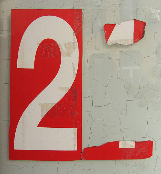 istock red sticker white number 2 two on grunge glass 459326069