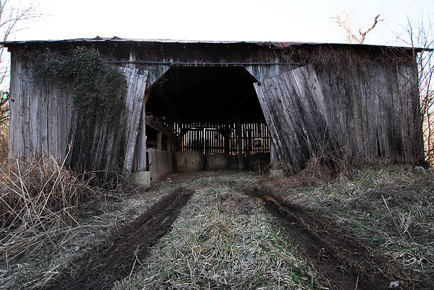 Cтоковое фото Старый barn