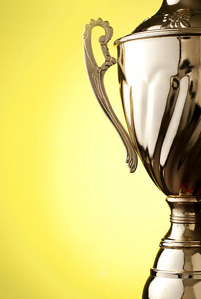 istock Close up of a silver trophy 459329117