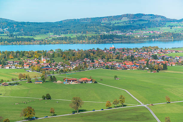 istock Bavaria landscape from Neuschwanstein castle 459338985