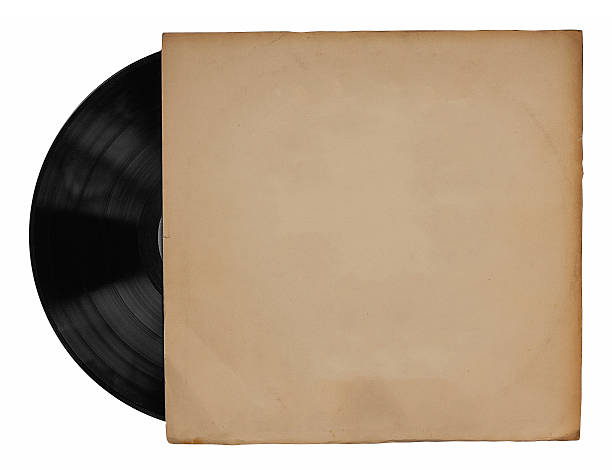 istock old vinyl with cover 459341779