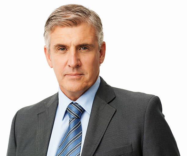 istock Portrait of confident business man 459346231